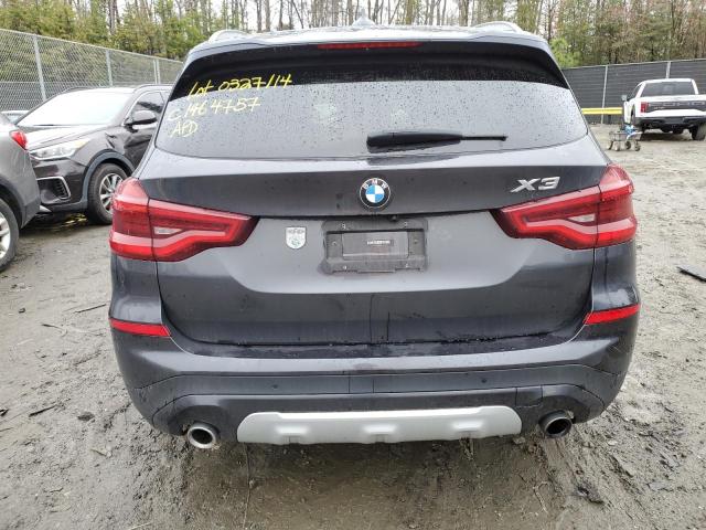 5UXTR9C50JLD60966 - 2018 BMW X3 XDRIVE30I CHARCOAL photo 6