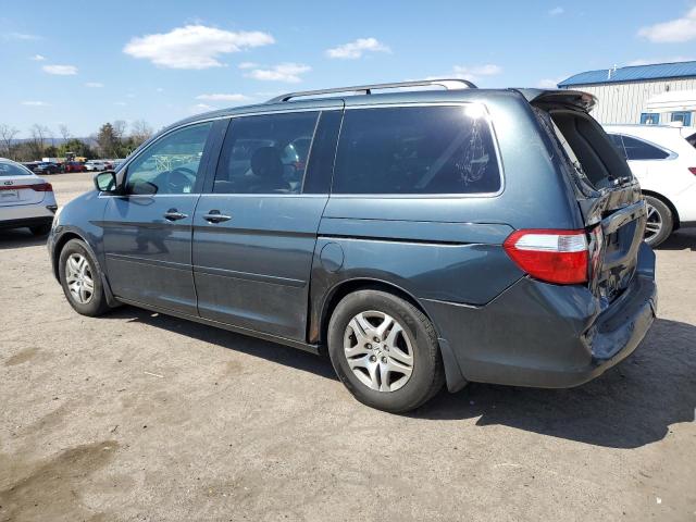 5FNRL38445B127768 - 2005 HONDA ODYSSEY EX GRAY photo 2