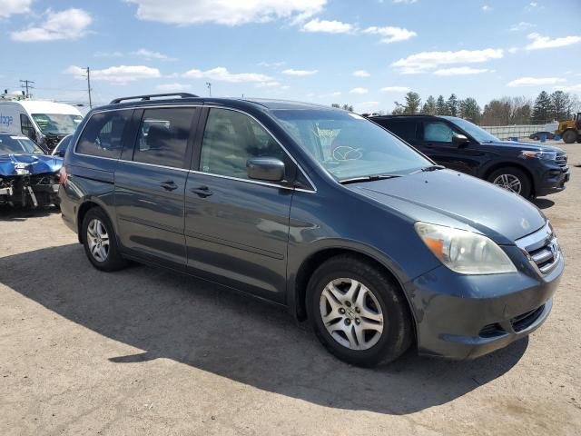 5FNRL38445B127768 - 2005 HONDA ODYSSEY EX GRAY photo 4