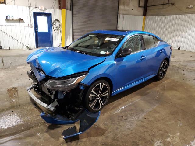 3N1AB8DVXNY310093 - 2022 NISSAN SENTRA SR BLUE photo 1