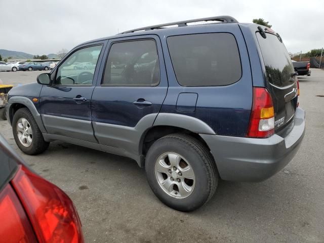 4F2YU09162KM38290 - 2002 MAZDA TRIBUTE LX BLUE photo 2