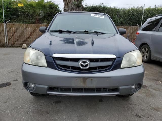 4F2YU09162KM38290 - 2002 MAZDA TRIBUTE LX BLUE photo 5