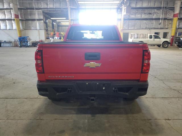 1GCVKPEC7JZ156271 - 2018 CHEVROLET SILVERADO K1500 CUSTOM RED photo 6