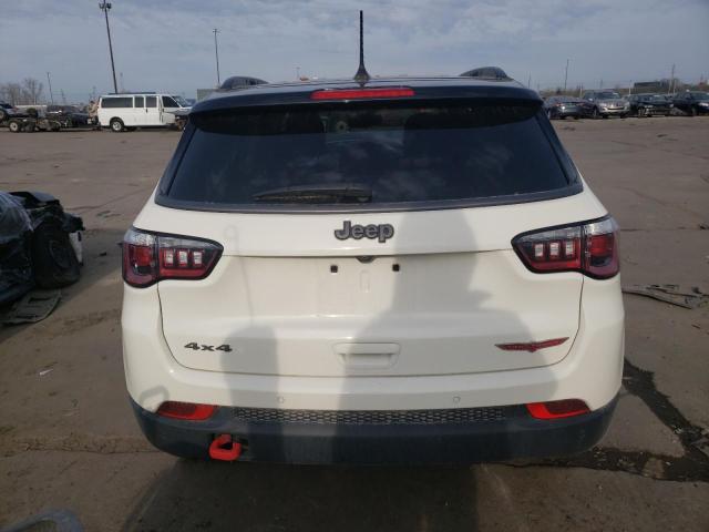 3C4NJDDB6KT759893 - 2019 JEEP COMPASS TRAILHAWK WHITE photo 6