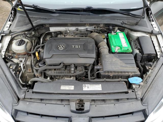 3VW217AU6FM062683 - 2015 VOLKSWAGEN GOLF SILVER photo 11