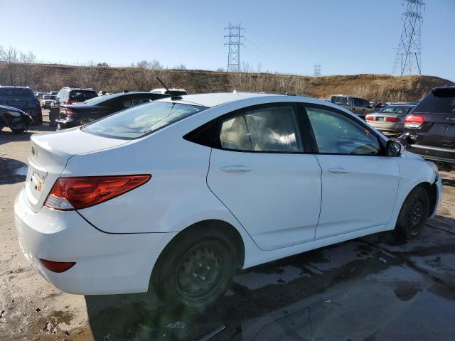 KMHCT4AE1CU204661 - 2012 HYUNDAI ACCENT GLS WHITE photo 3