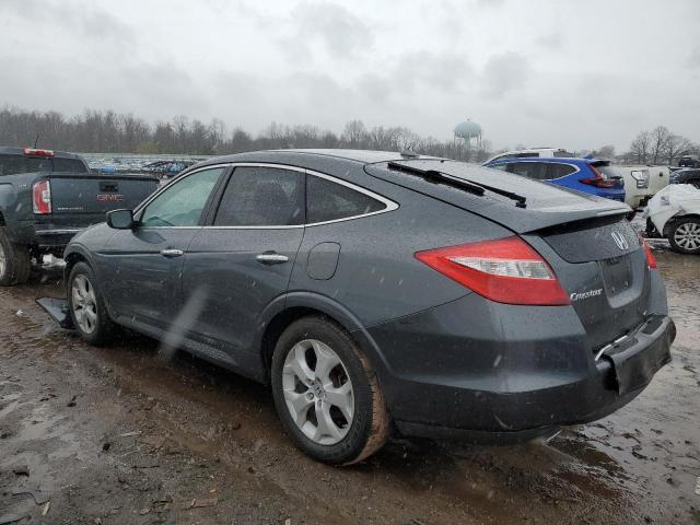 5J6TF2H53CL010204 - 2012 HONDA CROSSTOUR EXL GRAY photo 2