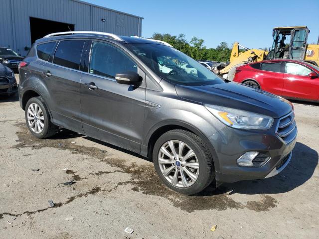 1FMCU0JD7HUD35260 - 2017 FORD ESCAPE TITANIUM GRAY photo 4