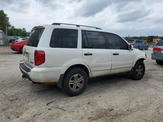 2HKYF18513H553500 - 2003 HONDA PILOT EXL WHITE photo 3