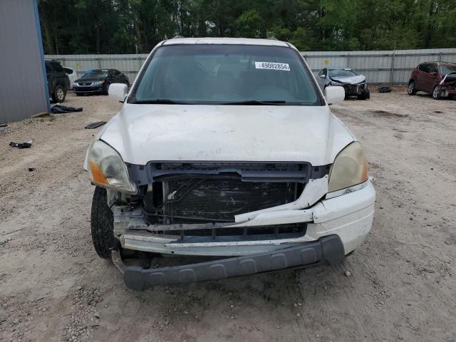 2HKYF18513H553500 - 2003 HONDA PILOT EXL WHITE photo 5