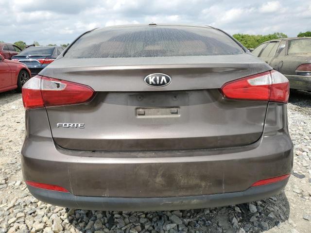 KNAFX4A66E5094652 - 2014 KIA FORTE LX GRAY photo 6