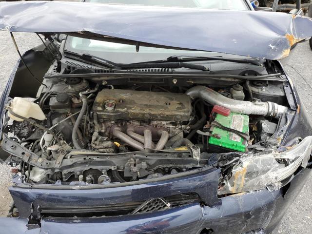 JTKDE167770175586 - 2007 TOYOTA SCION TC BLUE photo 11