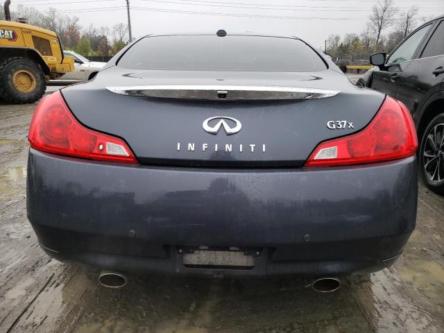 JN1CV6EL9AM153722 - 2010 INFINITI G37 CHARCOAL photo 6