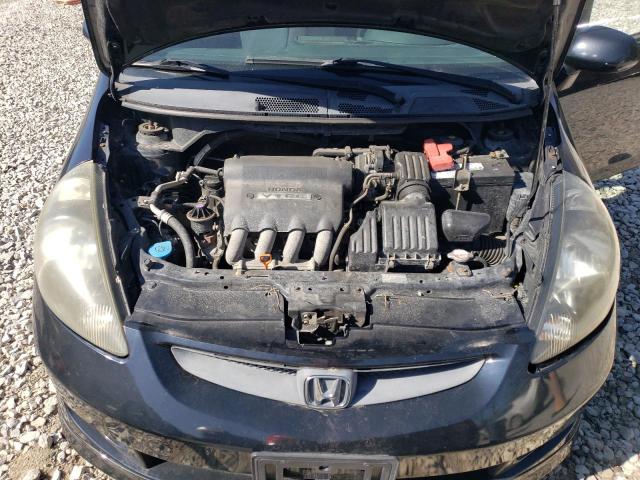 JHMGD38607S050486 - 2007 HONDA FIT S 黑色 照片 11