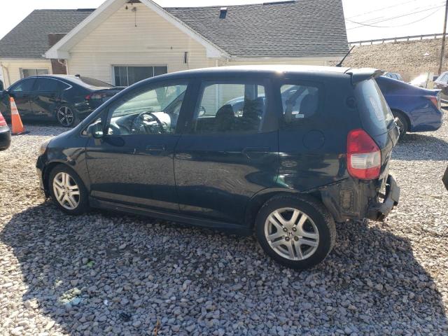 JHMGD38607S050486 - 2007 HONDA FIT S 黑色 照片 2