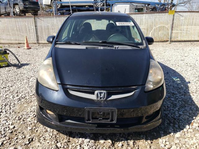 JHMGD38607S050486 - 2007 HONDA FIT S 黑色 照片 5