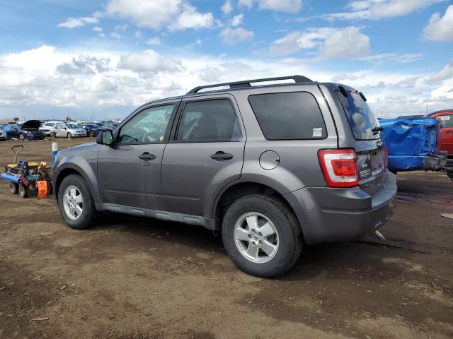 1FMCU9DGXBKB72746 - 2011 FORD ESCAPE XLT GRAY photo 2