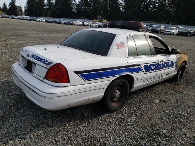 2FAFP71W8YX183975 - 2000 FORD CROWN VICT POLICE INTERCEPTOR WHITE photo 3