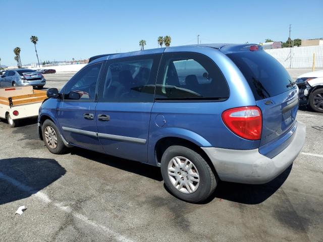 1D4GP25B87B180653 - 2007 DODGE CARAVAN SE BLUE photo 2