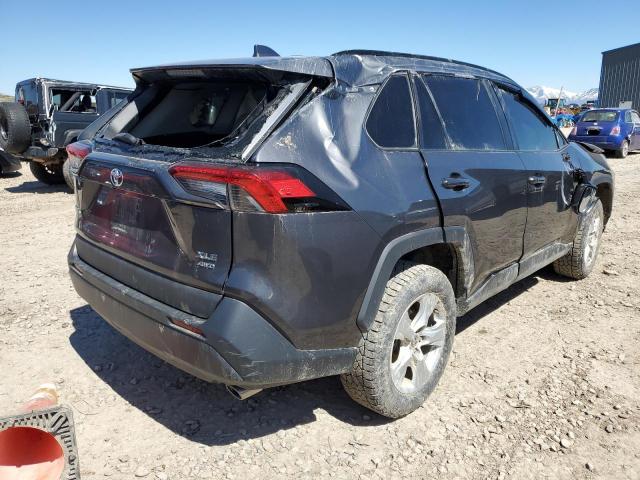 2T3P1RFV5MW191564 - 2021 TOYOTA RAV4 XLE GRAY photo 3