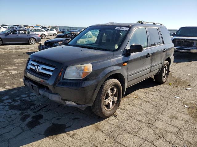 5FNYF18578B005880 - 2008 HONDA PILOT EXL BLACK photo 1