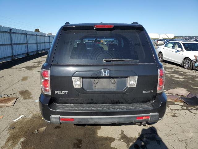 5FNYF18578B005880 - 2008 HONDA PILOT EXL BLACK photo 6