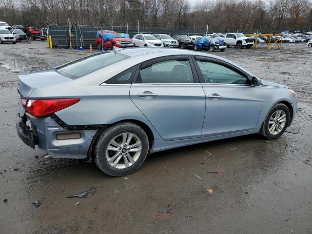 5NPEB4AC5DH774186 - 2013 HYUNDAI SONATA GLS BLUE photo 3