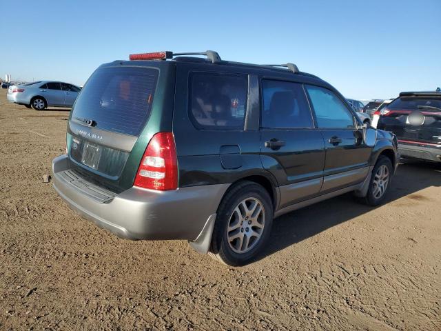 JF1SG67605H716915 - 2005 SUBARU FORESTER 2.5XS LL BEAN GREEN photo 3