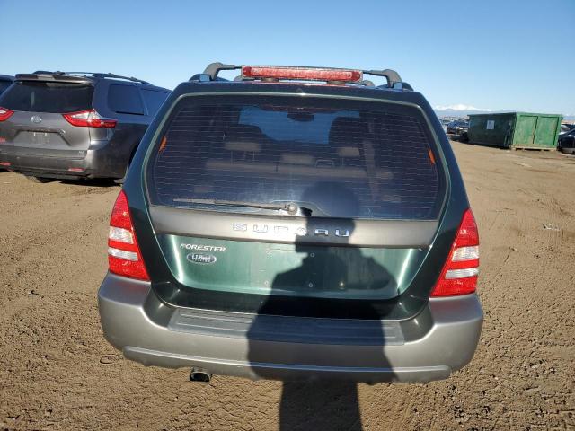 JF1SG67605H716915 - 2005 SUBARU FORESTER 2.5XS LL BEAN GREEN photo 6