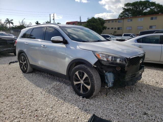 5XYPH4A53GG172729 - 2016 KIA SORENTO EX SILVER photo 4