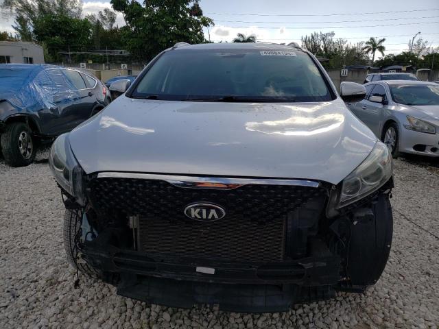 5XYPH4A53GG172729 - 2016 KIA SORENTO EX SILVER photo 5