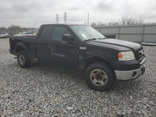 1FTRX14W07FA06671 - 2007 FORD F150 BLACK photo 4