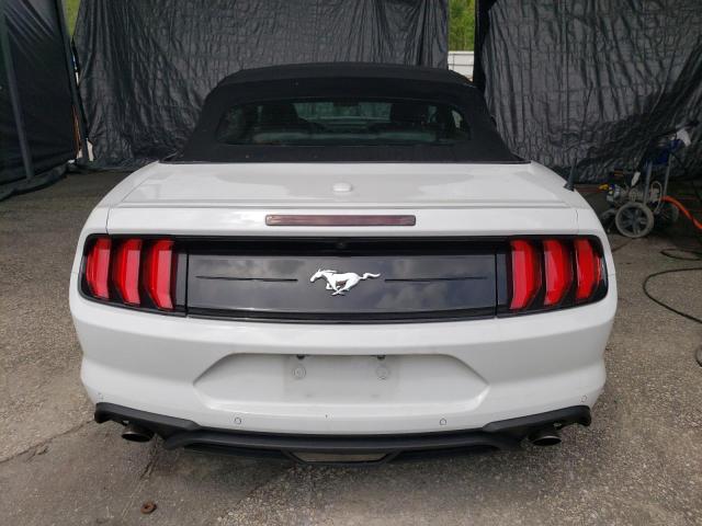 1FATP8UH1P5108606 - 2023 FORD MUSTANG WHITE photo 6