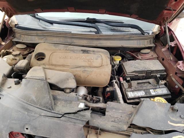 1C4PJMBBXHW517204 - 2017 JEEP CHEROKEE TRAILHAWK Tünd qırmızı foto 12