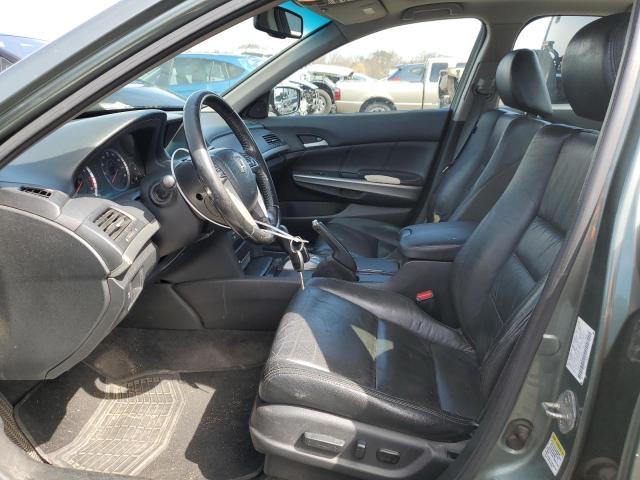 1HGCP36879A016728 - 2009 HONDA ACCORD EXL GREEN photo 7