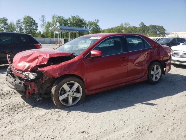 4T1BF1FK0CU629918 - 2012 TOYOTA CAMRY XLE BASE RED photo 1