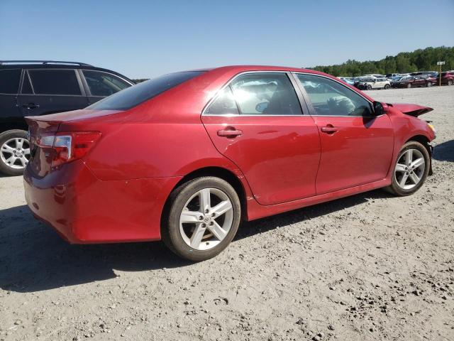 4T1BF1FK0CU629918 - 2012 TOYOTA CAMRY XLE BASE RED photo 3