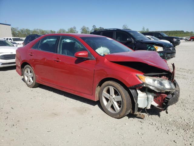 4T1BF1FK0CU629918 - 2012 TOYOTA CAMRY XLE BASE RED photo 4