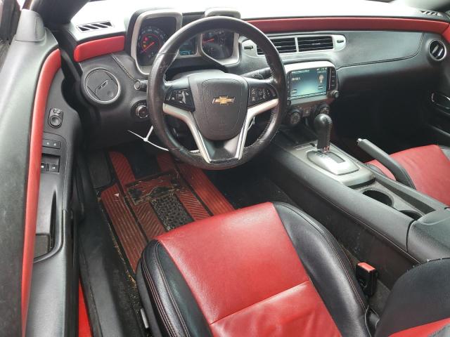 2G1FD1E30F9112974 - 2015 CHEVROLET CAMARO LT RED photo 8