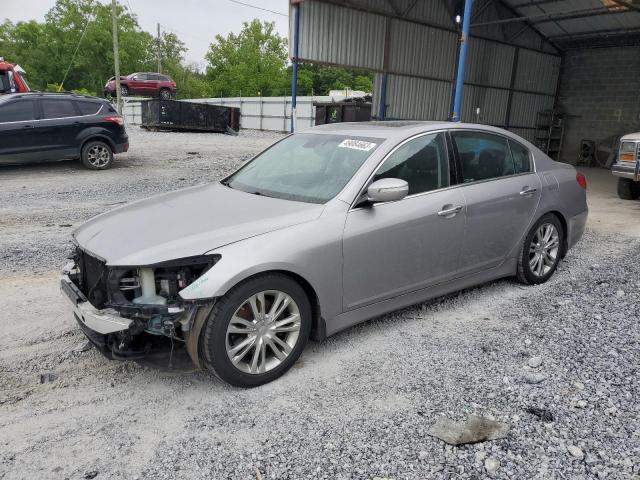 KMHGC4DD7DU231241 - 2013 HYUNDAI GENESIS 3.8L SILVER photo 1