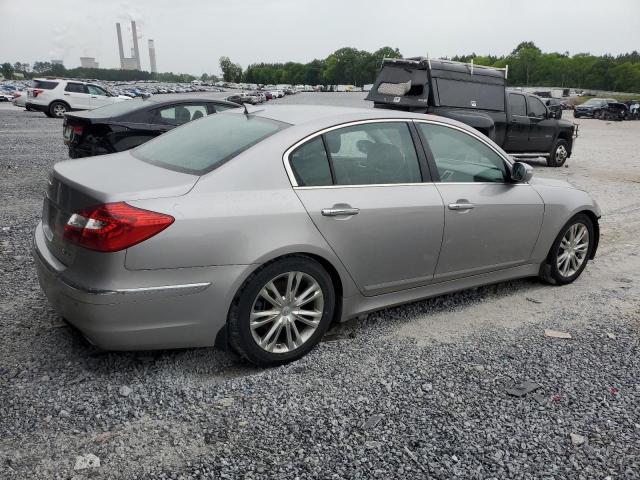 KMHGC4DD7DU231241 - 2013 HYUNDAI GENESIS 3.8L SILVER photo 3