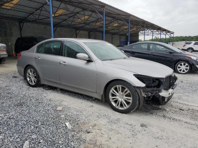 KMHGC4DD7DU231241 - 2013 HYUNDAI GENESIS 3.8L SILVER photo 4