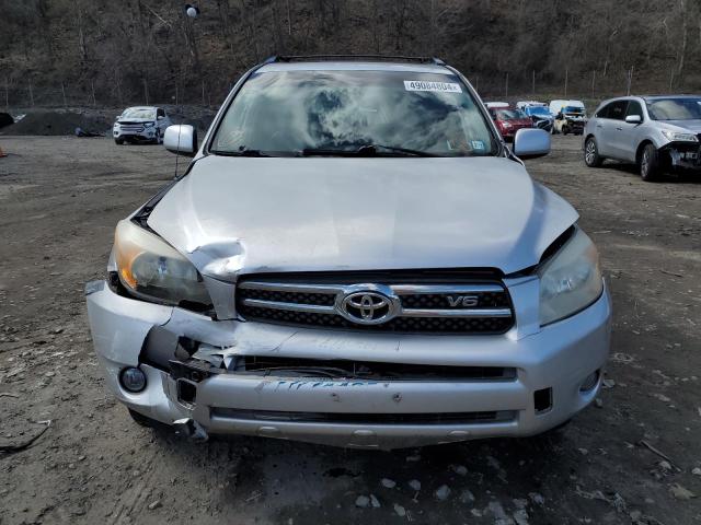 JTMBK31V385067799 - 2008 TOYOTA RAV4 LIMITED SILVER photo 5