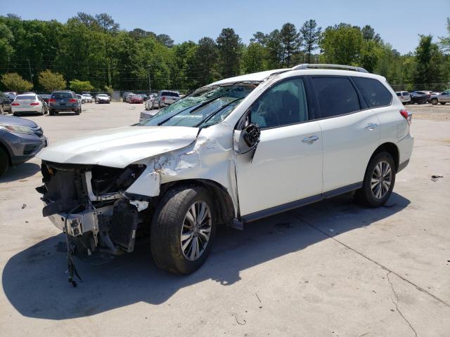 5N1DR2MM4JC659064 - 2018 NISSAN PATHFINDER S WHITE photo 1