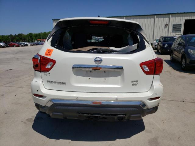 5N1DR2MM4JC659064 - 2018 NISSAN PATHFINDER S WHITE photo 6