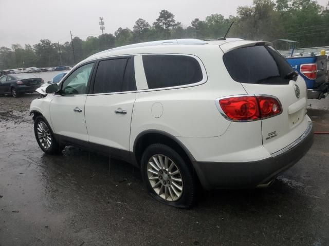 5GAKRBED0BJ282757 - 2011 BUICK ENCLAVE CXL WHITE photo 2