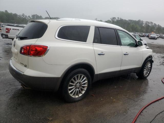 5GAKRBED0BJ282757 - 2011 BUICK ENCLAVE CXL WHITE photo 3