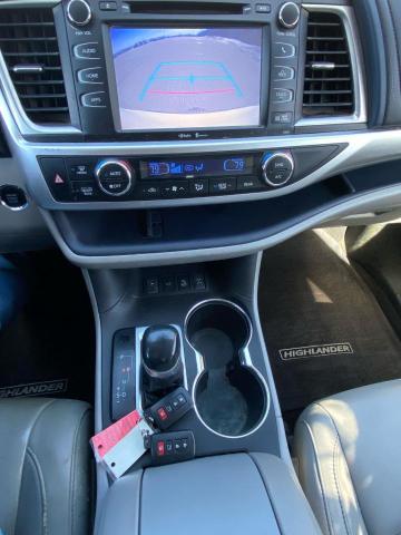 5TDJKRFH6FS215792 - 2015 TOYOTA HIGHLANDER XLE WHITE photo 9