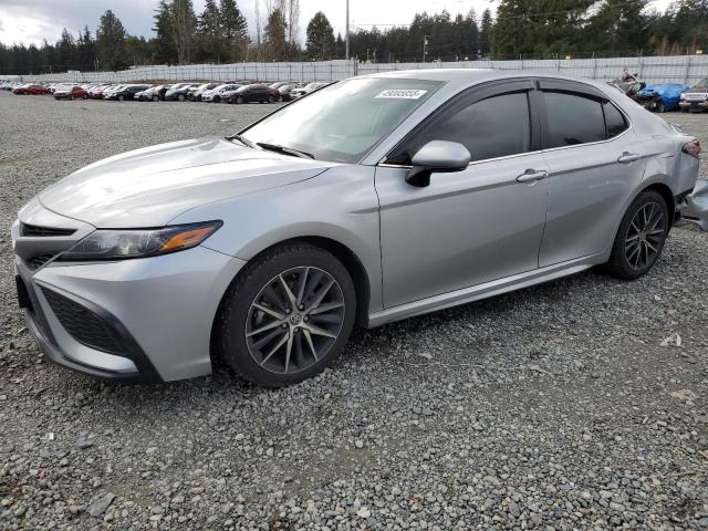 4T1G11AK2PU146996 - 2023 TOYOTA CAMRY SE NIGHT SHADE SILVER photo 1