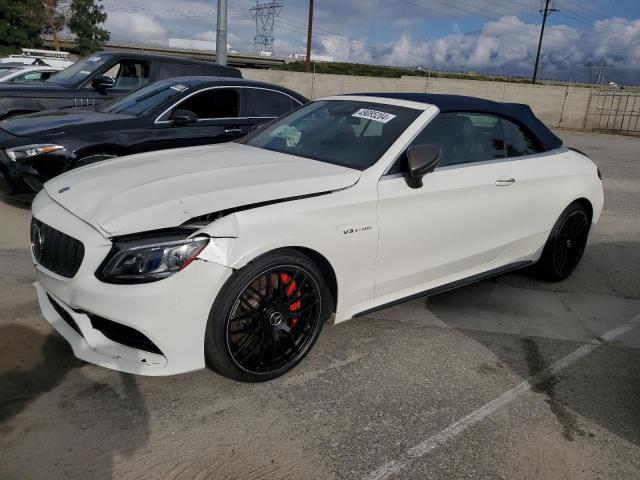 WDDWK8HB7LF946628 - 2020 MERCEDES-BENZ C 63 AMG-S WHITE photo 1